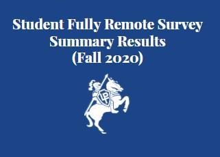 Student Survey Fall 2020 
